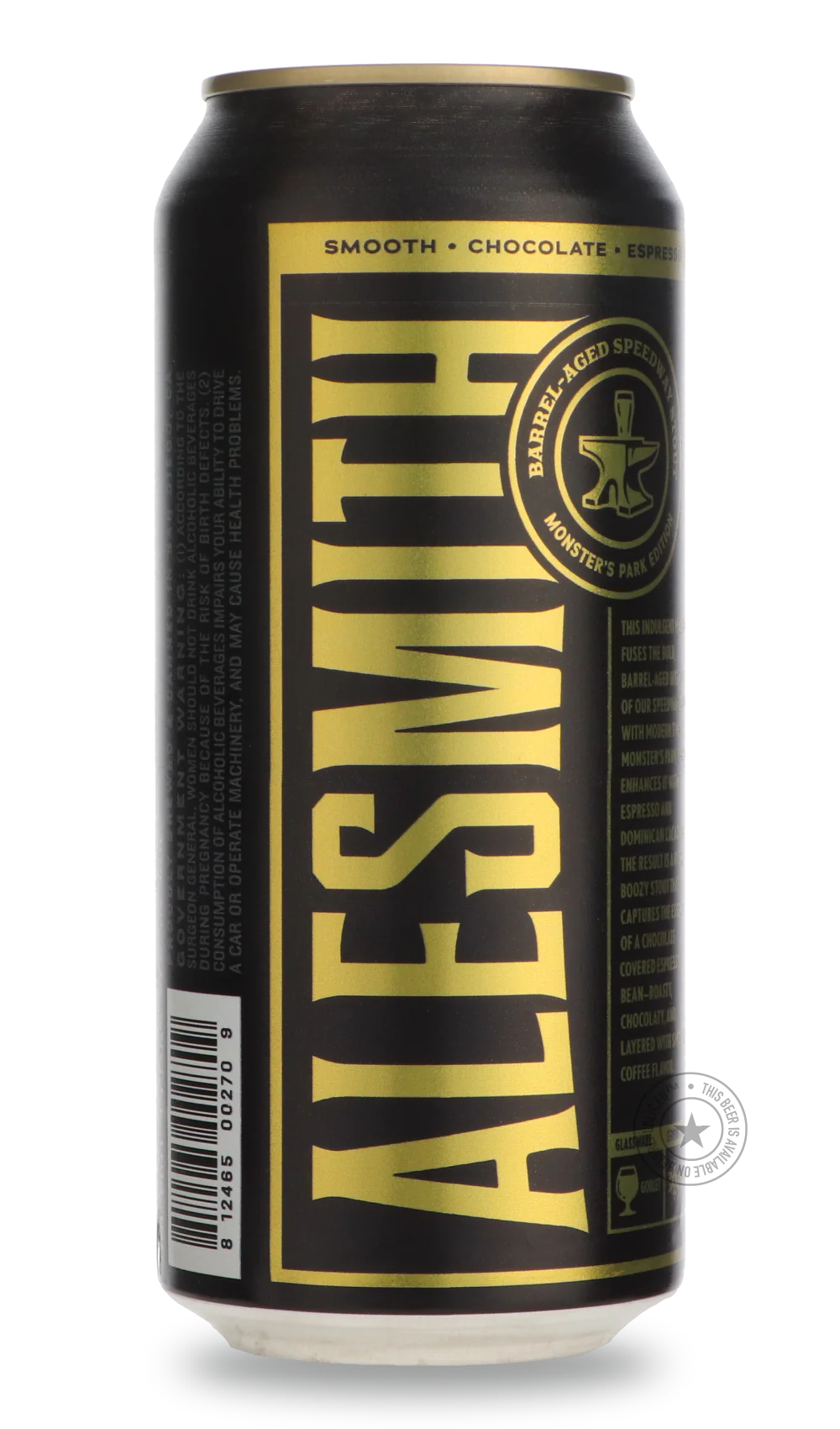 BA Speedway Stout: Monster's Park Chocolate Espresso Edition / Modern Times - Image 3