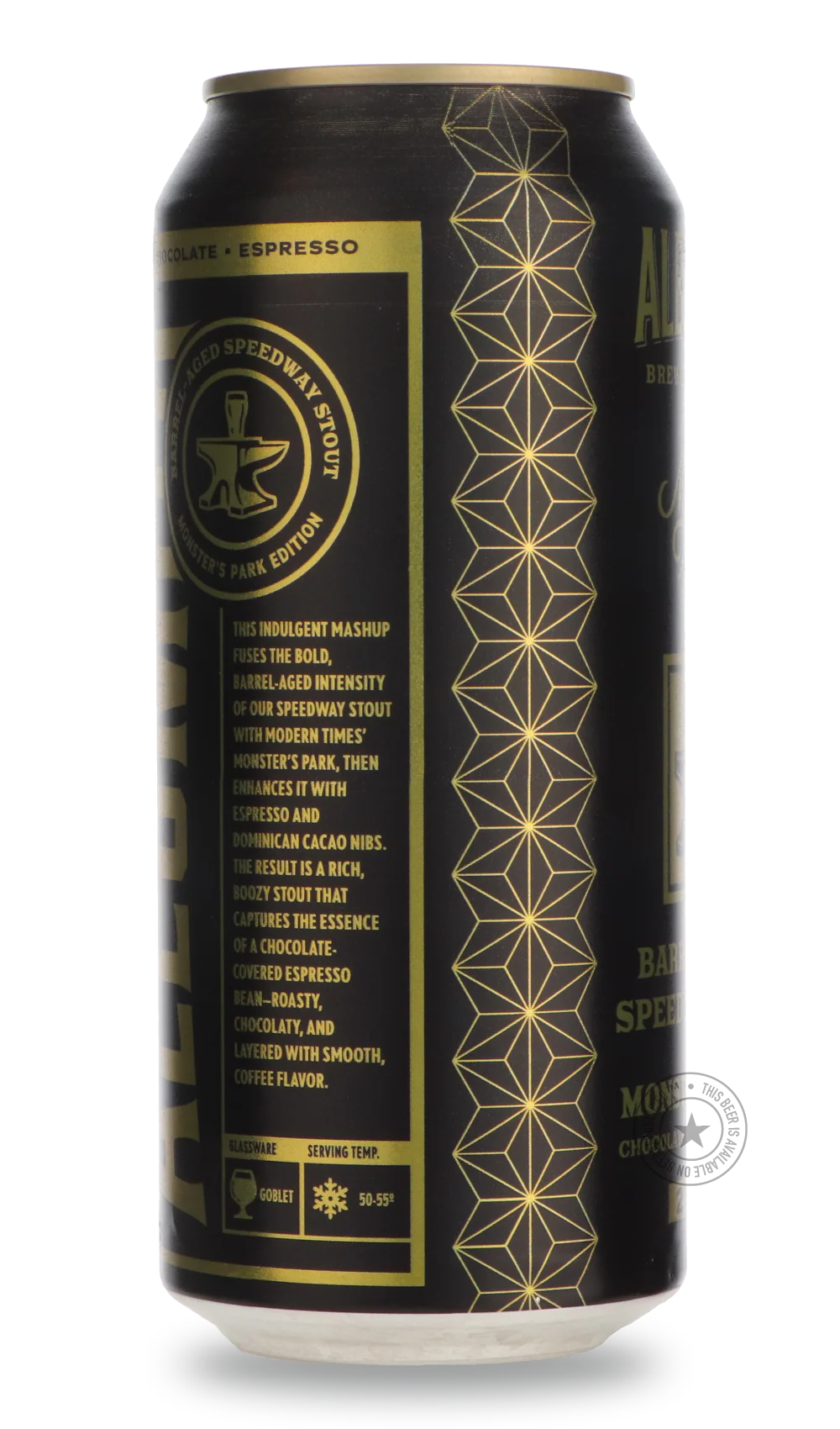 BA Speedway Stout: Monster's Park Chocolate Espresso Edition / Modern Times - Image 4