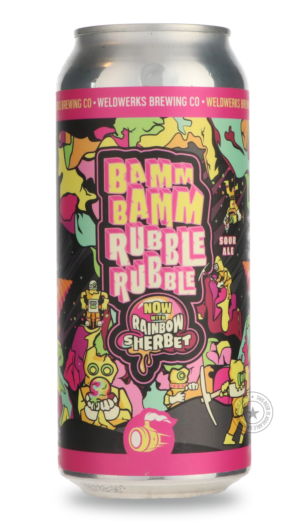 Bamm Bamm Rubble Rubble: NOW WITH RAINBOW SHERBET!