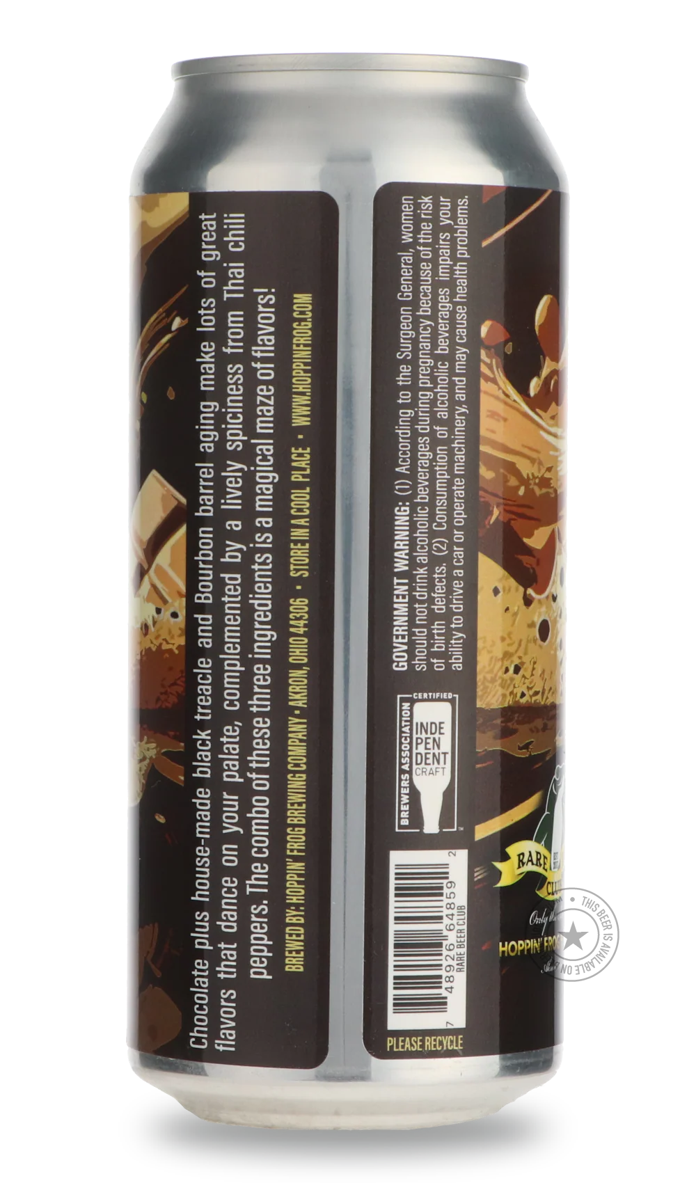 Barrel-Aged Bite of the Cake Spicy Chocolate Cake Stout - Image 3