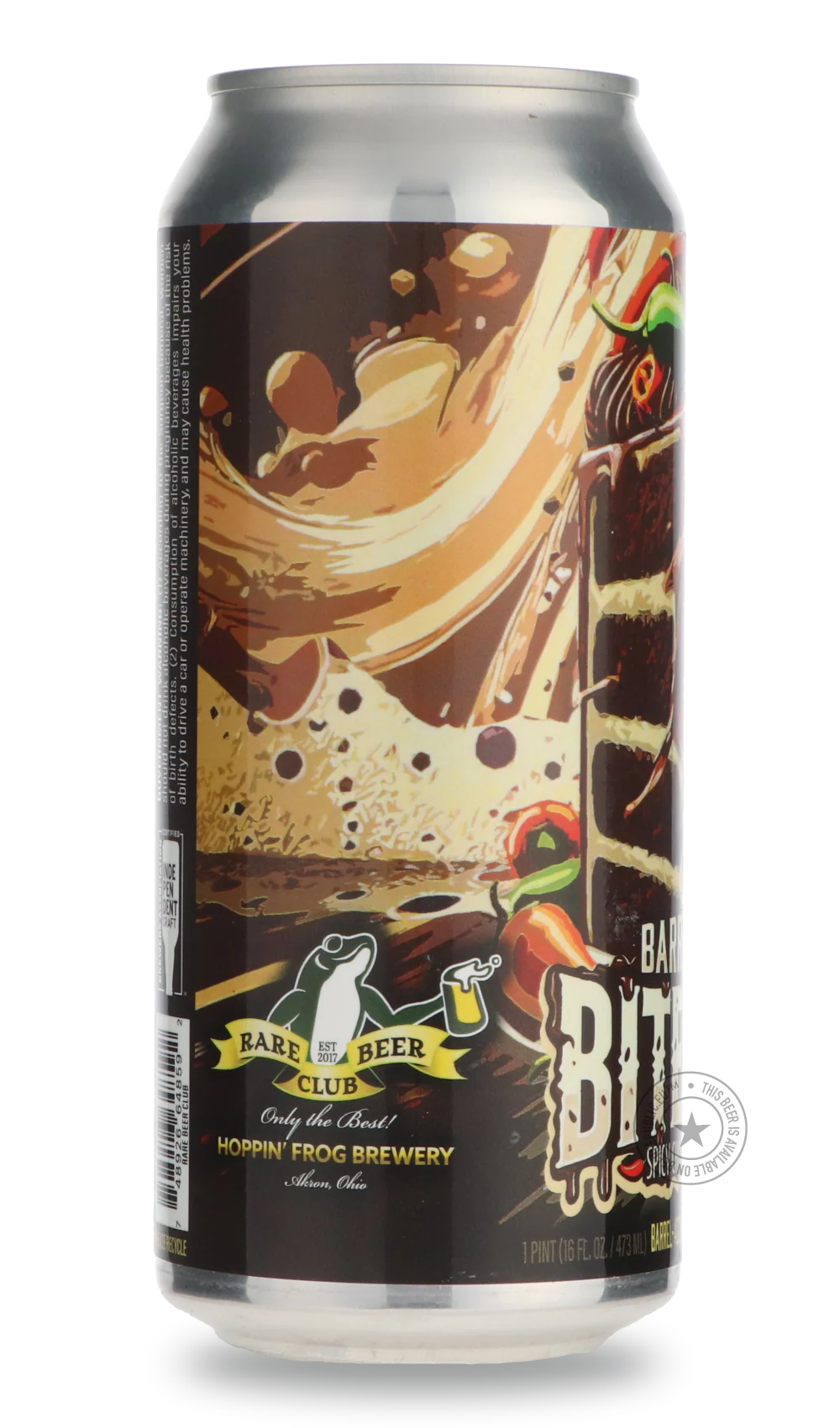 Barrel-Aged Bite of the Cake Spicy Chocolate Cake Stout - Image 4