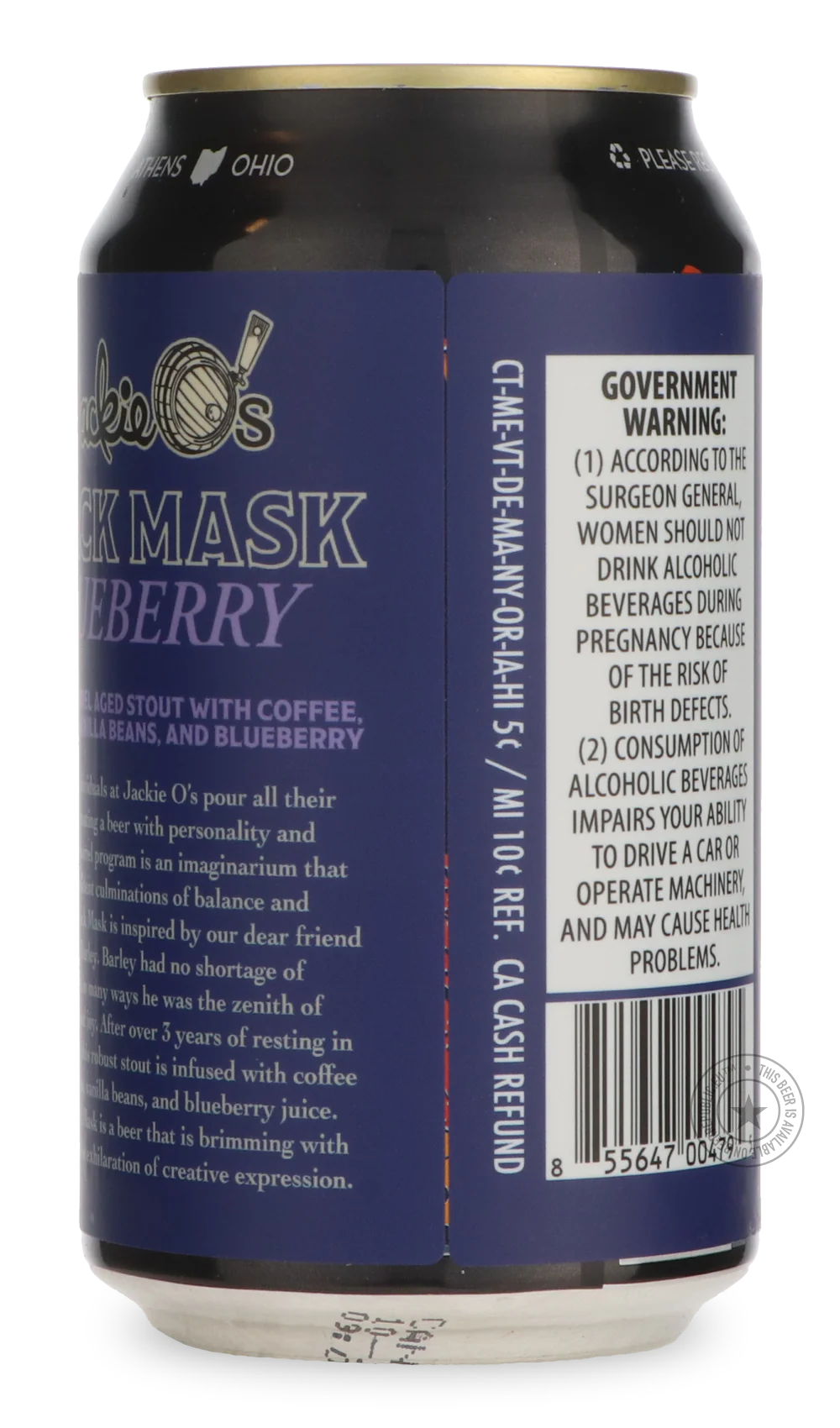 Blueberry Black Mask - Image 3