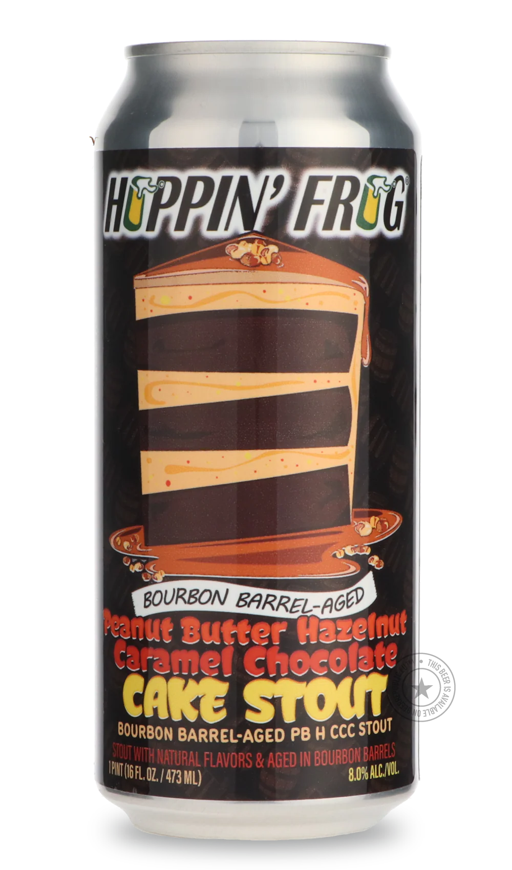 Bourbon Barrel-Aged Peanut Butter Hazelnut Caramel Chocolate Cake Stout - Image 3