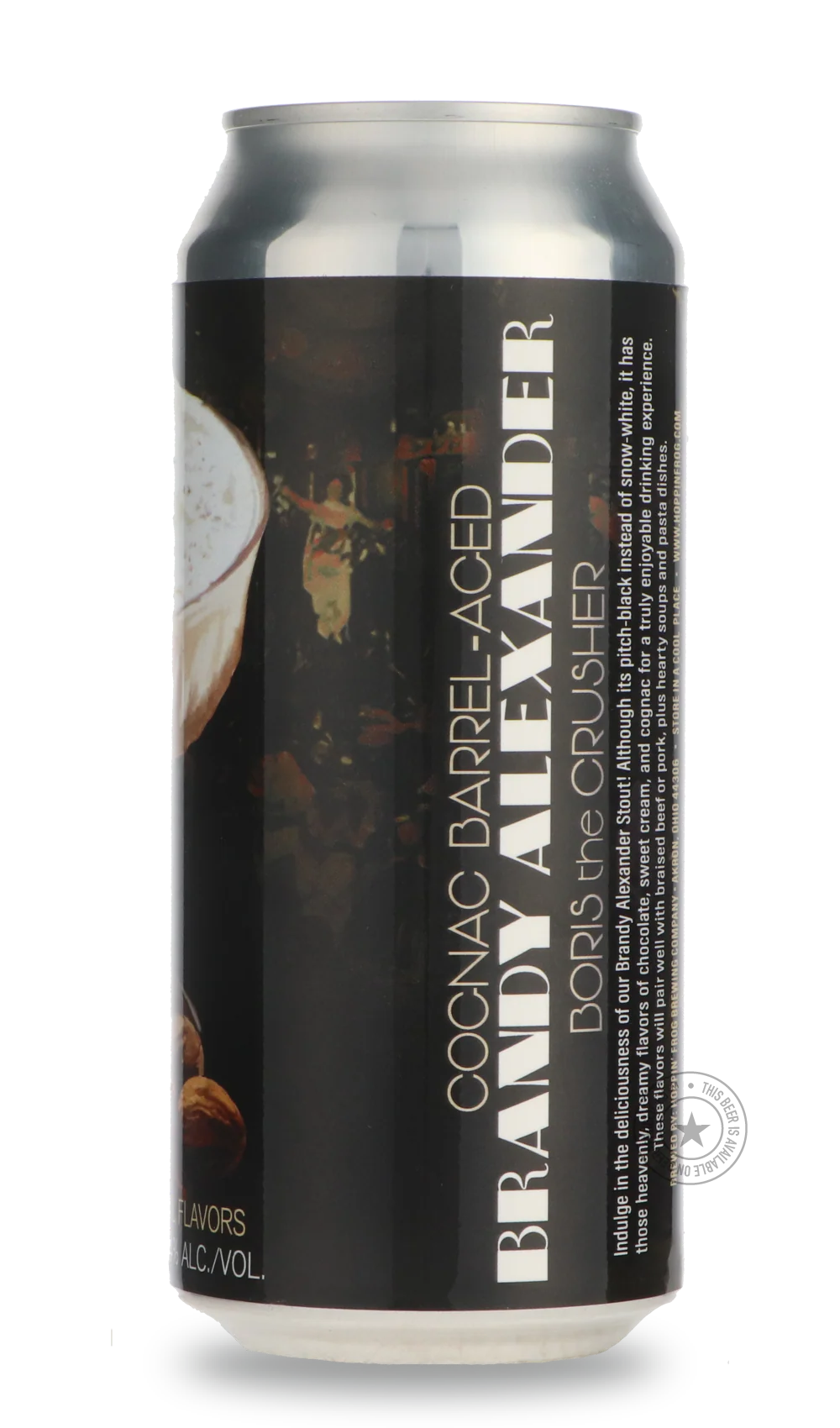 Cognac Barrel-Aged Brandy Alexander BORIS the Crusher - Image 2