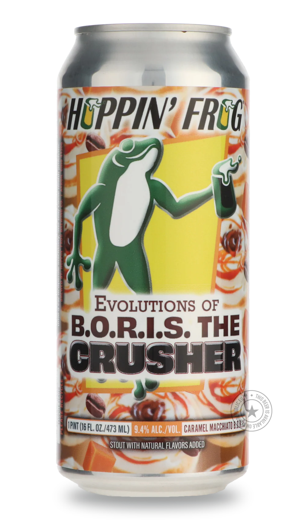 Evolutions of B.O.R.I.S. the Crusher Caramel Macchiato