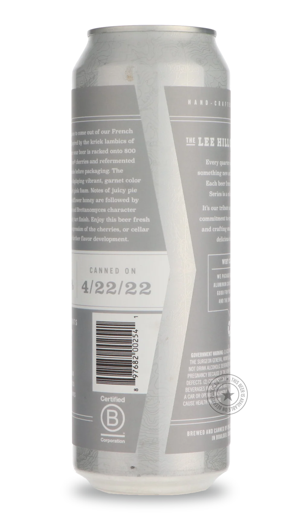 Lee Hill Series Vol. 32 - Kriek Sour Ale - Image 3