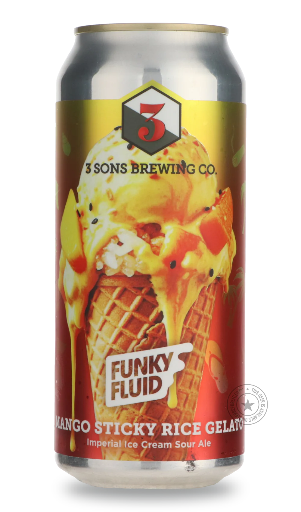 Mango Sticky Rice Gelato / Funky Fluid