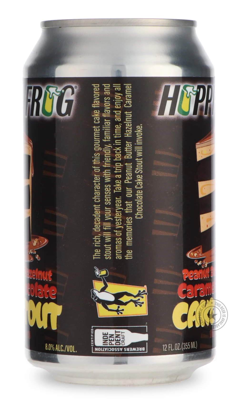 Peanut Butter Hazelnut Caramel Chocolate Cake Stout - Image 2